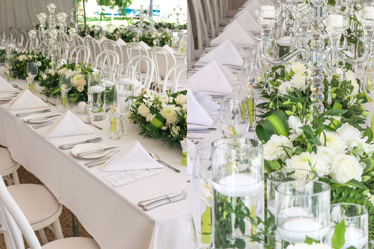 Table Settings with Perth Party Hire Equipment Gallery WA