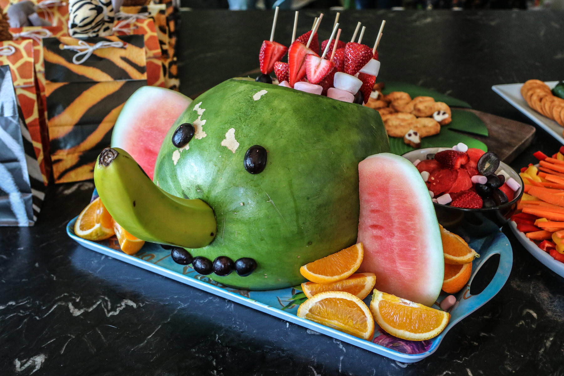 Kids jungle party food inspiration | Perth Party Hire