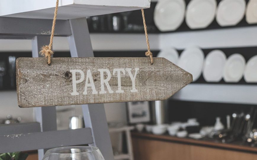 Party sign